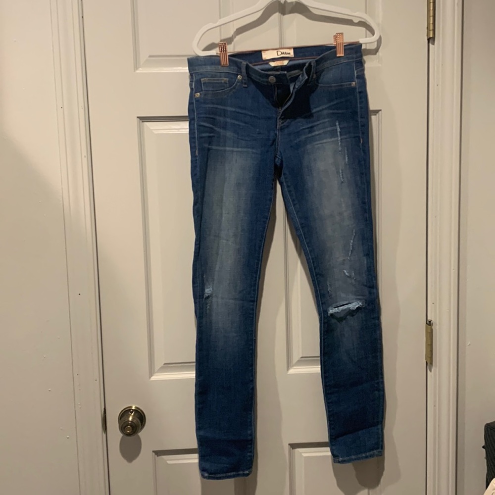 Dittos legging low rise denim jeans. Size 28. Never worn.